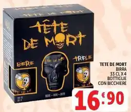 Deco Market Tete de mort birra offerta