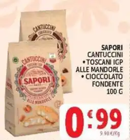 Deco Market Sapori cantuccini toscani igp alle mandorle offerta