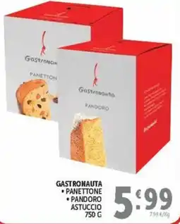 Deco Market Gastronauta Panettone Pandoro Astuccio offerta