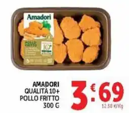 Deco Market Amadori pollo fritto offerta