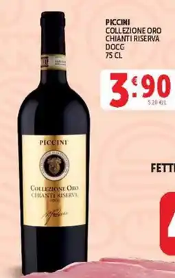 Deco Market Piccini Collezione Oro Chianti Riserva DOCG offerta