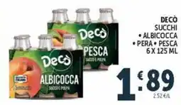 Deco Market Decò albicocca offerta