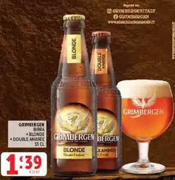 Deco Market Grimbergen birra blonde double ambree offerta