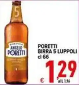 Iper Triscount Angelo Poretti Birra 5 Luppoli offerta