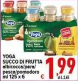 Iper Triscount Yoga succo di frutta offerta