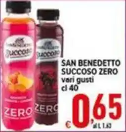 Iper Triscount San Benedetto Succoso Zero offerta