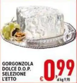 Iper Triscount Gorgonzola dolce D.O.P. selezione offerta