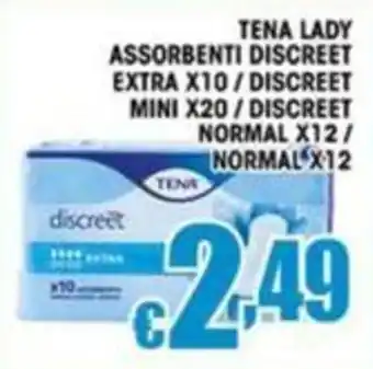 Tena lady assorbenti discreet