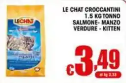 Sacoph Le Chat croccantini offerta