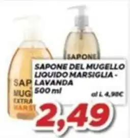 MA Supermercati Sapone del Mugello liquido Marsiglia - Lavanda offerta