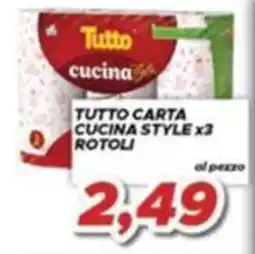 MA Supermercati Tutto cucina carta style offerta