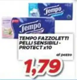 MA Supermercati Tempo Fazzoletti Pelli Sensibili - Protect offerta