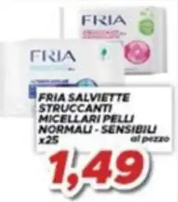 MA Supermercati Fria salviette struccanti micellari pelli normali - sensibili offerta