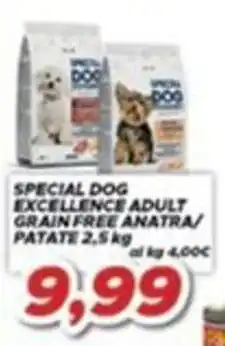 MA Supermercati Special Dog Excellence Adult Grain Free Anatra offerta