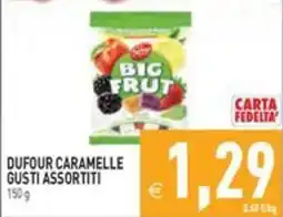 Pim Supermercati Dufour caramelle gusti assortiti offerta