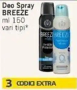 Sidis Deo Spray Breeze offerta