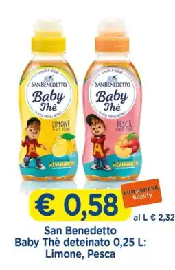 Eurospesa San Benedetto Baby Thè deteinato offerta