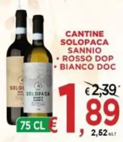Jero Market Cantine Solopaca Sannio Rosso Dop Bianco Doc offerta