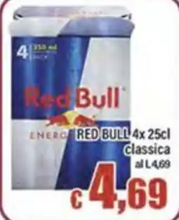Top Supermercati Red Bull classica offerta