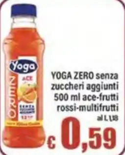 Top Supermercati Yoga Zero offerta