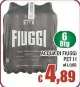 Top Supermercati Acqua di Fiuggi offerta