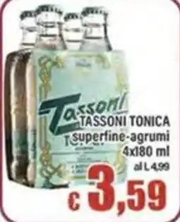 Top Supermercati Tassoni tonica superfine-agrumi offerta