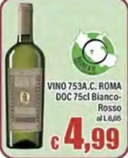 Top Supermercati Vino 753a.c. Roma offerta