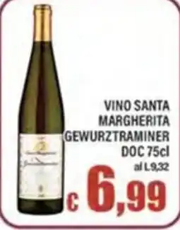 Top Supermercati Vino Santa Margherita Gewurztraminer offerta
