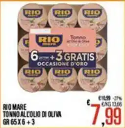 Supermercati EffePiù Rio mare tonno alcolico di oliva offerta