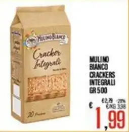 Supermercati EffePiù Mulinobianco Cracker Integrali offerta
