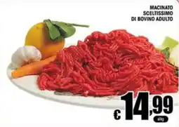 Sacoph Macinato sceltissimo di bovino adulto offerta