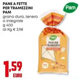 Kanguro Pane a fette per Tramezzini Pam offerta