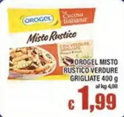 Top Supermercati Orogel Misto Rustico Verdure Grigliate offerta