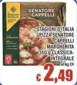 Top Supermercati Pizza Senator Cappelli Margherita Classica-Integrale offerta