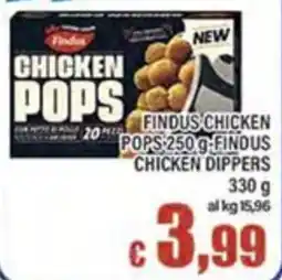 Top Supermercati Findus chicken pops offerta