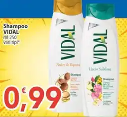 Sidis Shampoo VIDAL offerta