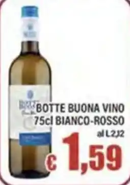 Top Supermercati Botte Buona Vino offerta