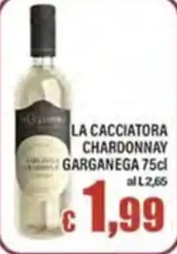 Top Supermercati La Cacciatore Chardonnay Garganega offerta
