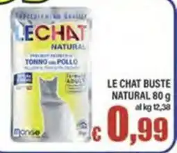 Top Supermercati Le Chat Natural Tonno con Pollo offerta