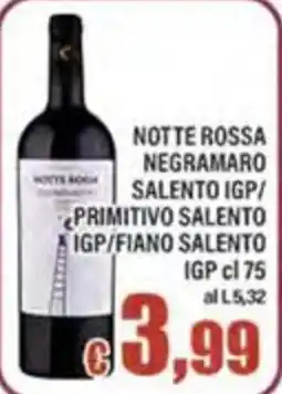 Top Supermercati Notte Rossa offerta