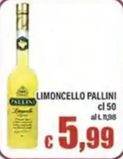 Top Supermercati Limoncello Pallini offerta