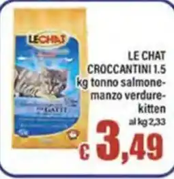 Top Supermercati Le Chat croccantini offerta