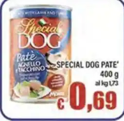 Top Supermercati Special Dog Pate Agnello e Tacchino offerta