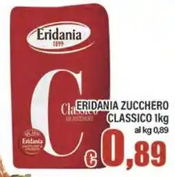 Top Supermercati Eridania zucchero classico offerta