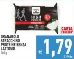 Pim Supermercati Granarolo stracchino proteine senza lattosio offerta