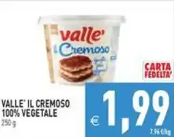 Pim Supermercati Valle' il cremoso offerta