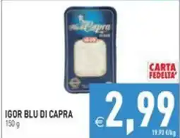 Pim Supermercati Igor Blu di Capra offerta