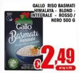 Sacoph Gallo Basmati offerta