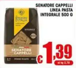 Sacoph Senatore Cappelli linea pasta integrale offerta