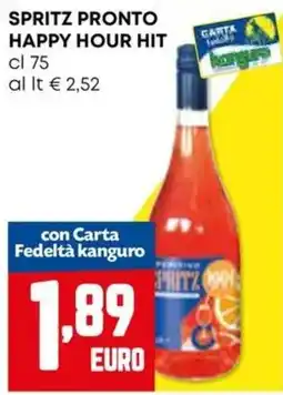 Kanguro Spritz pronto happy hour hit offerta